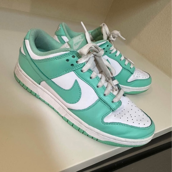 Nike Shoes - Nike Women's Mint Green and White Sneakers